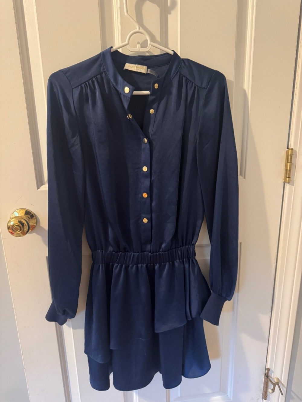 Ramy Brook Navy Blue Mini Dress